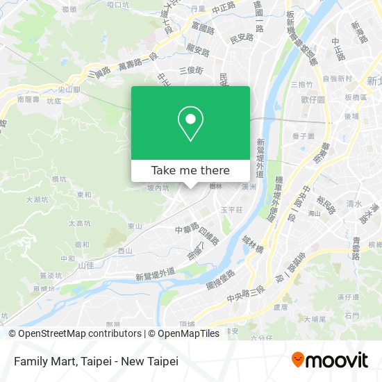 Family Mart map