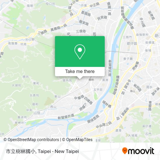 市立樹林國小地圖