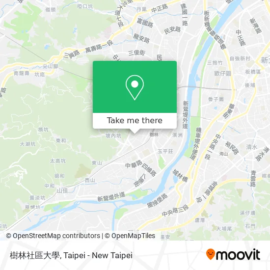 樹林社區大學 map
