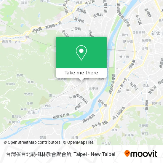 台灣省台北縣樹林教會聚會所 map