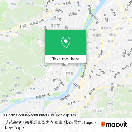 艾芘基妮無鋼圈調整型內衣 董事 批發/零售 map