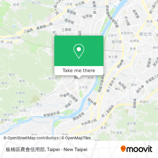 板橋區農會信用部 map