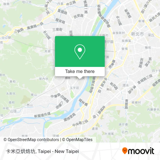卡米亞烘焙坊地圖