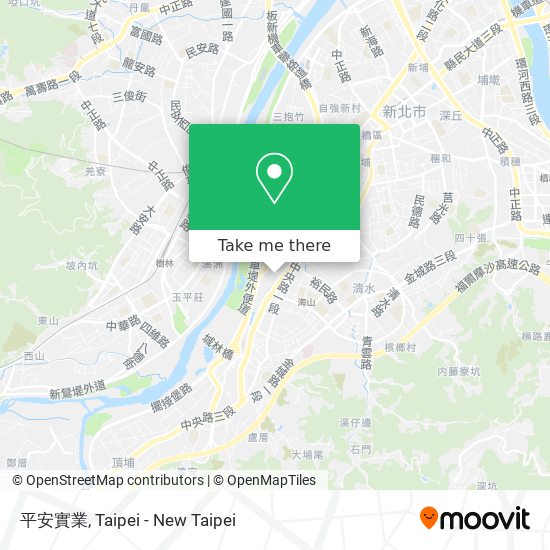 平安實業 map