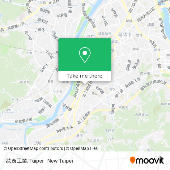 紘逸工業地圖