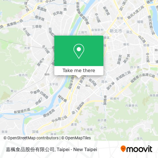 嘉楓食品股份有限公司 map