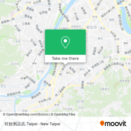 旺餃粥品店 map