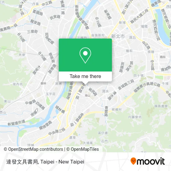 連發文具書局地圖