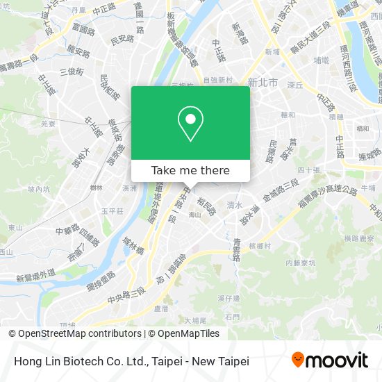 Hong Lin Biotech Co. Ltd. map