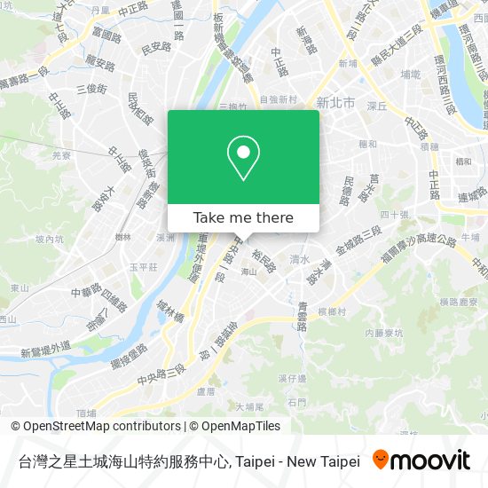 台灣之星土城海山特約服務中心 map