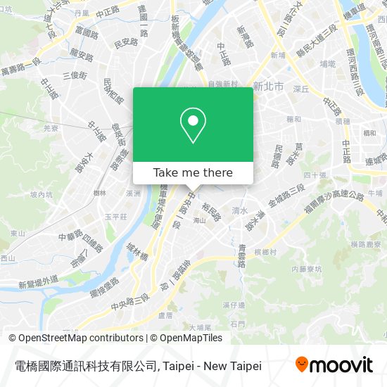 電橋國際通訊科技有限公司 map