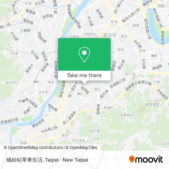 補給站單車生活 map