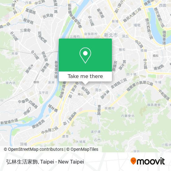弘林生活家飾地圖