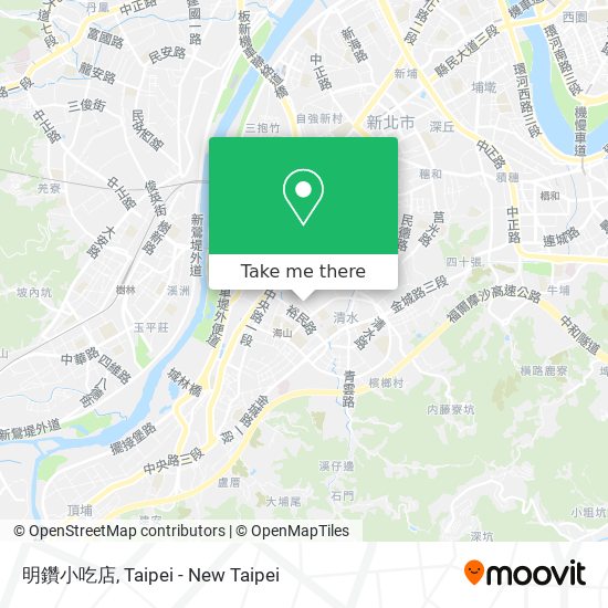 明鑽小吃店 map