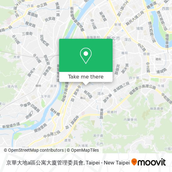 京華大地a區公寓大廈管理委員會 map