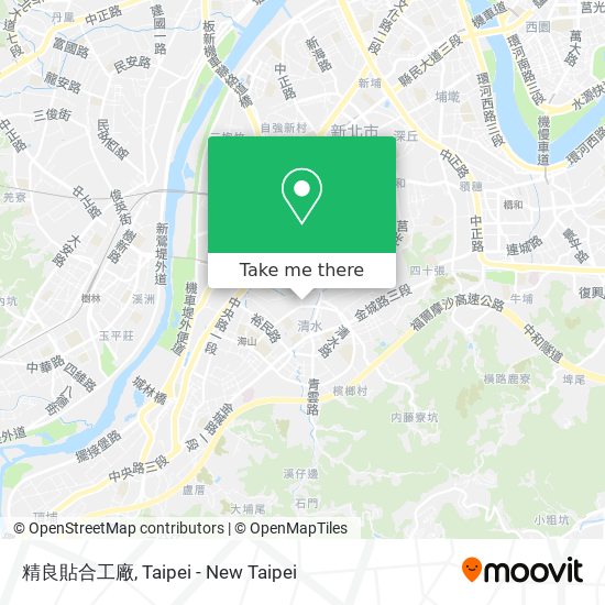 精良貼合工廠 map