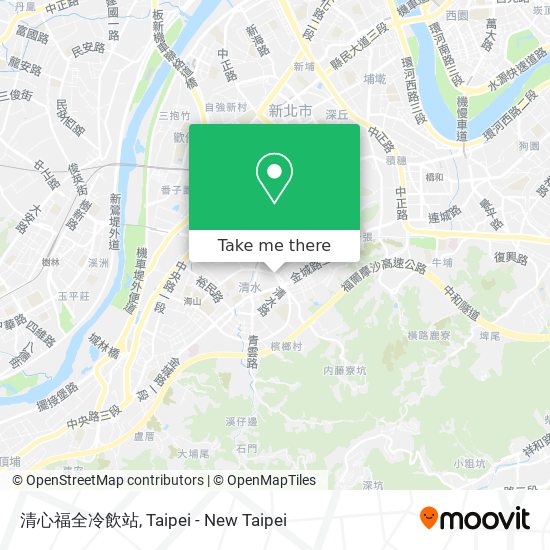 清心福全冷飲站 map