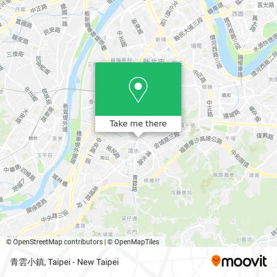 青雲小鎮地圖