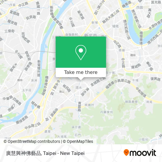 廣慧興神佛藝品地圖