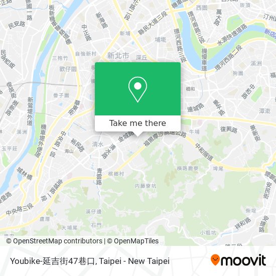 Youbike-延吉街47巷口 map