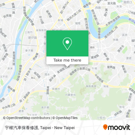 宇權汽車保養修護 map