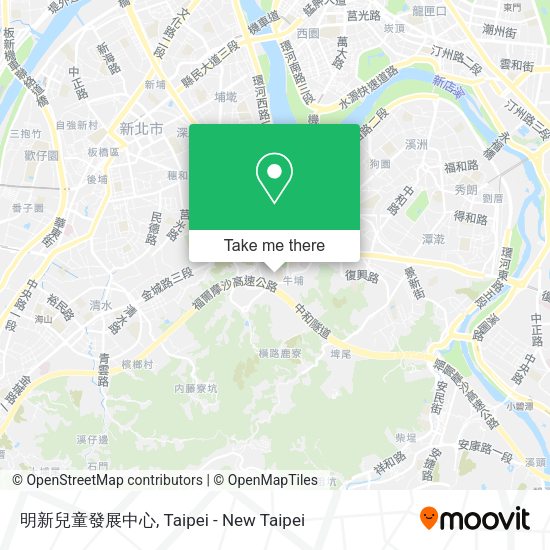明新兒童發展中心地圖