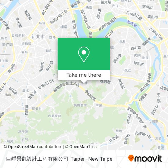 巨崢景觀設計工程有限公司 map