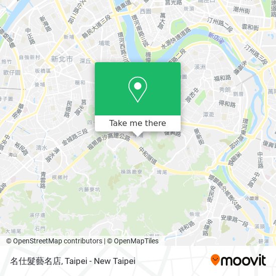 名仕髮藝名店 map