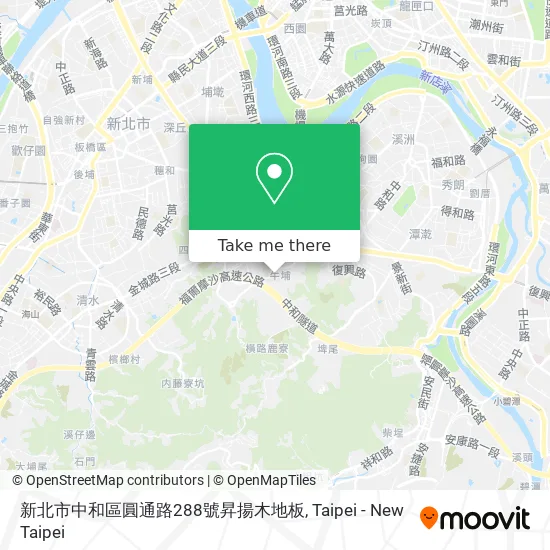 新北市中和區圓通路288號昇揚木地板 map