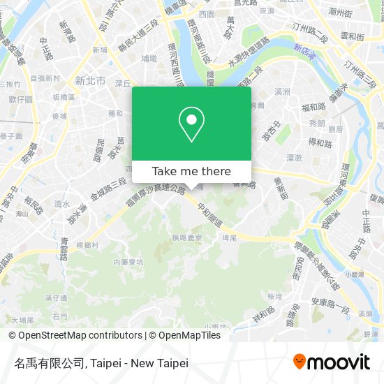 名禹有限公司 map