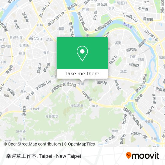 幸運草工作室 map