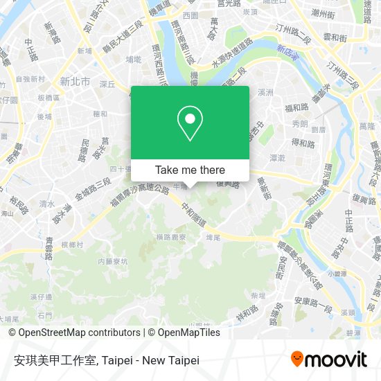 安琪美甲工作室地圖