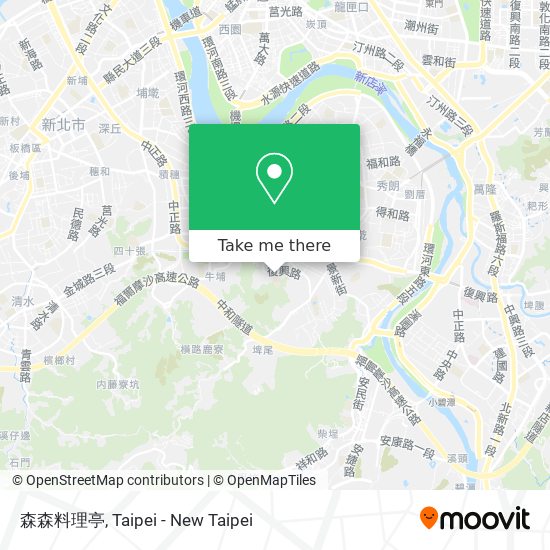 森森料理亭地圖