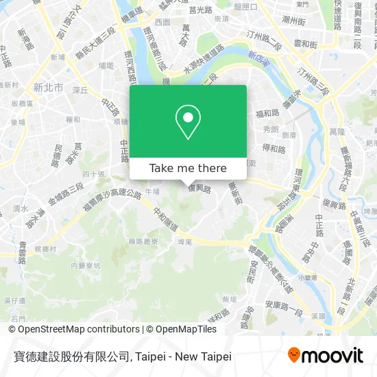 寶德建設股份有限公司 map
