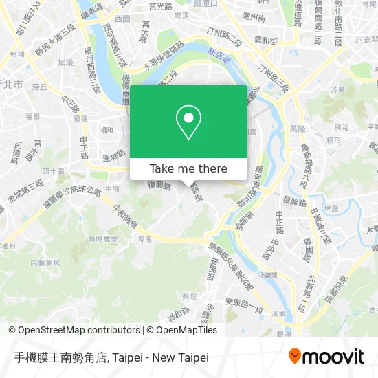 手機膜王南勢角店 map