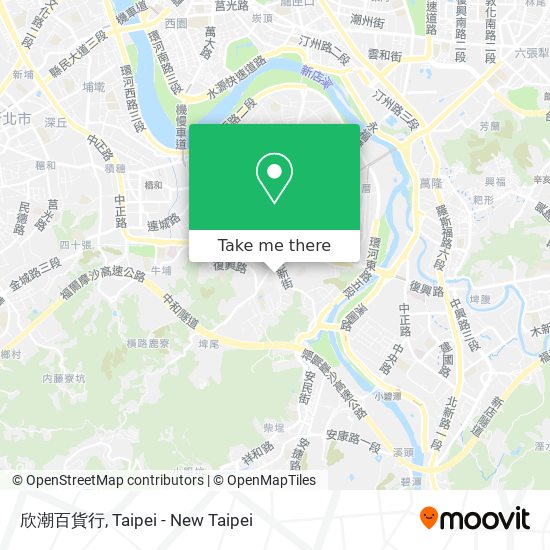 欣潮百貨行 map