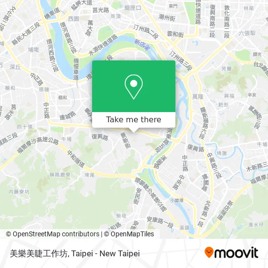美樂美睫工作坊地圖