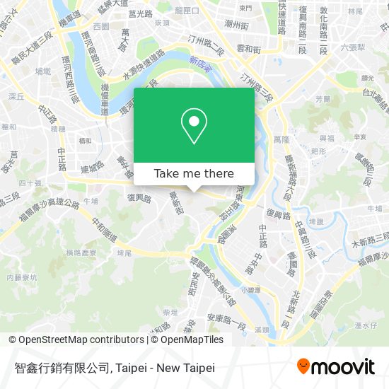 智鑫行銷有限公司 map