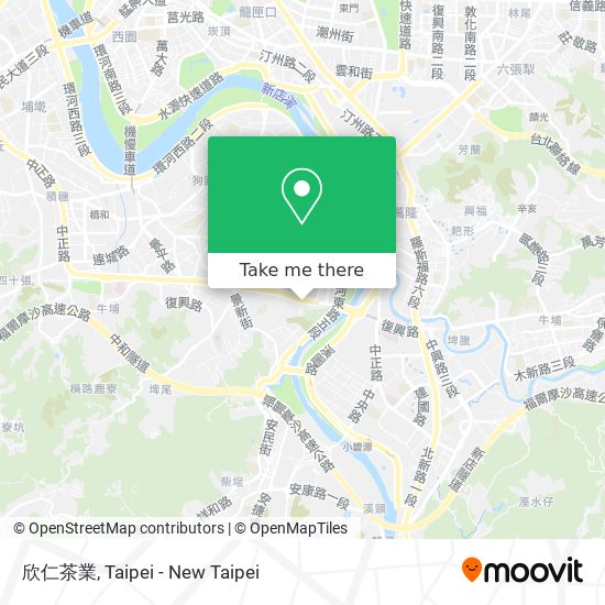 欣仁茶業 map