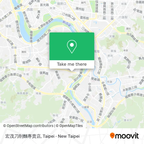 宏茂刀削麵專賣店 map