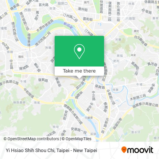 Yi Hsiao Shih Shou Chi地圖