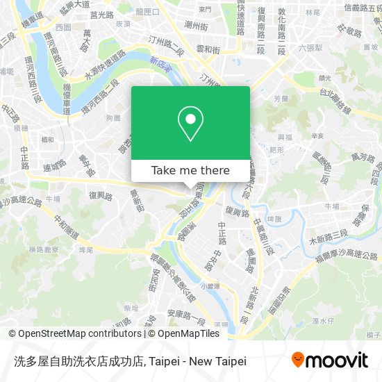 洗多屋自助洗衣店成功店 map