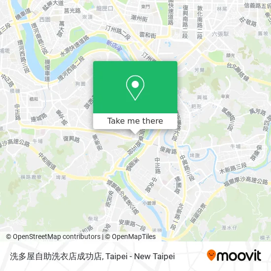洗多屋自助洗衣店成功店 map