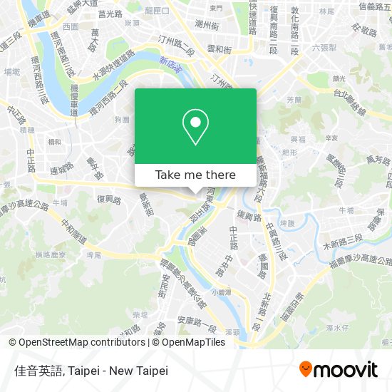 佳音英語 map