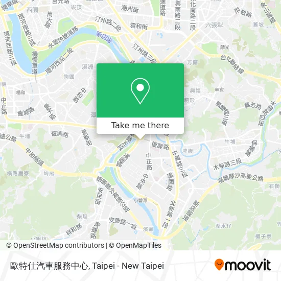 歐特仕汽車服務中心 map