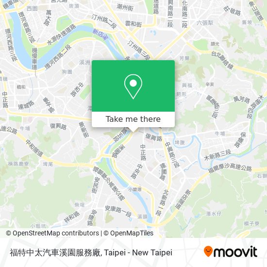 福特中太汽車溪園服務廠 map