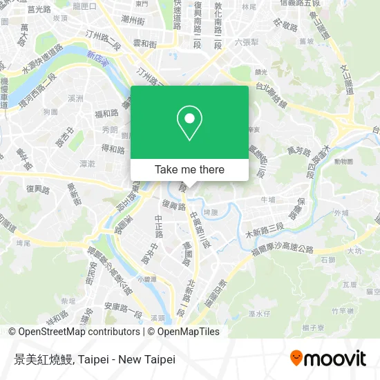 景美紅燒鰻 map