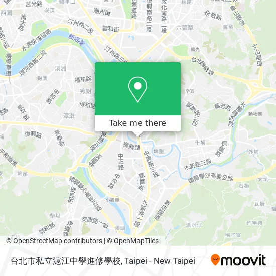 台北市私立滬江中學進修學校 map