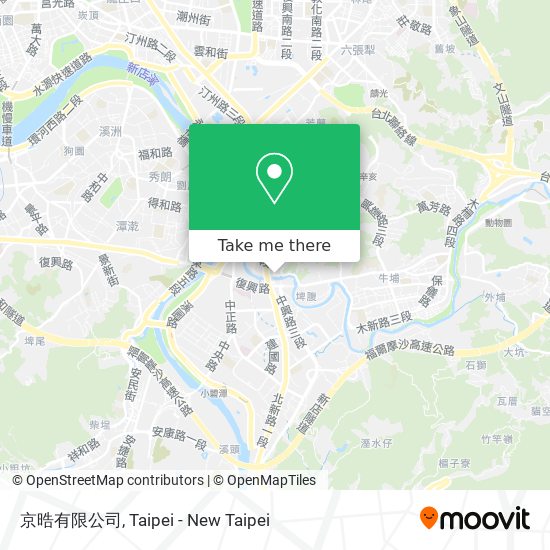 京晧有限公司 map