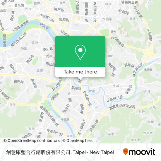 創意庫整合行銷股份有限公司 map